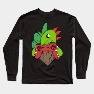 Dino Gamer Long Sleeve T-Shirt